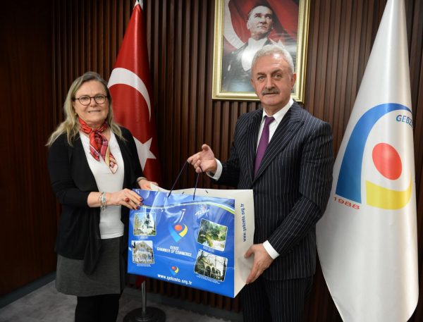 Gebze Ticaret Odası’nı ziyaret ettik.