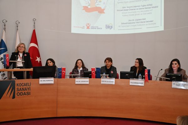 “Kadına Yönelik Şiddetle Mücadelede Özel Sektörün Rolü ve Önemi” paneli gerçekleştirildi